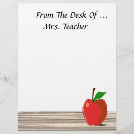 Von der Schreibtisch von..Apple Stationery