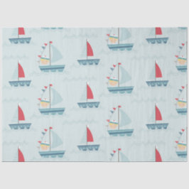 Von der Sea Series Design 4 Seidenpapier