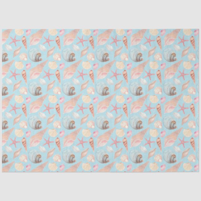 Von der Sea Series Design 9 Seidenpapier (Vorderseite)