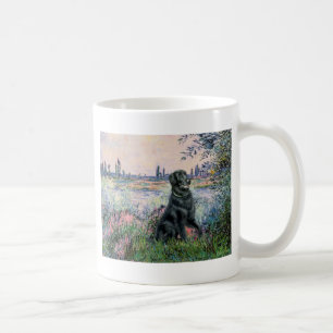 Von der Seine - flach überzogener Retriever Kaffeetasse
