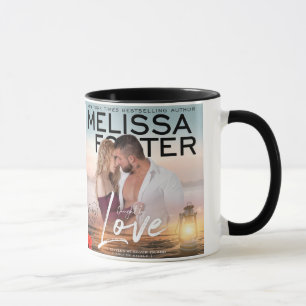 Von der Tasse der Liebe gefangen