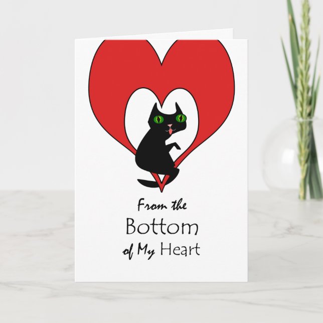 Von der Unterseite meines Herzens, danke (Vorderseite)