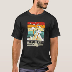 Von diesem Weltsohn, Jungs Alien Raumschiff 1 T-Shirt
