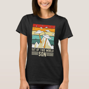 Von diesem Weltsohn, Jungs Alien Raumschiff 1 T-Shirt