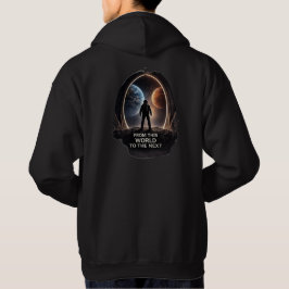 Von dieser Welt zur nächsten — Interplanetare Reis Hoodie