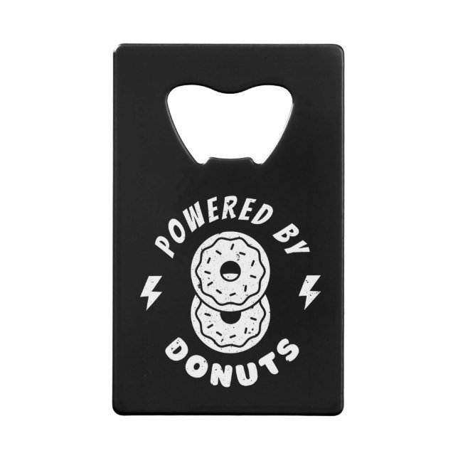Von Donuts angetrieben Geldbeutel Flaschenöffner (Vorderseite)