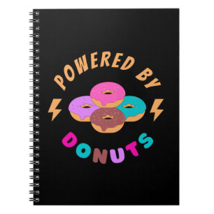Von Donuts angetrieben Notizblock