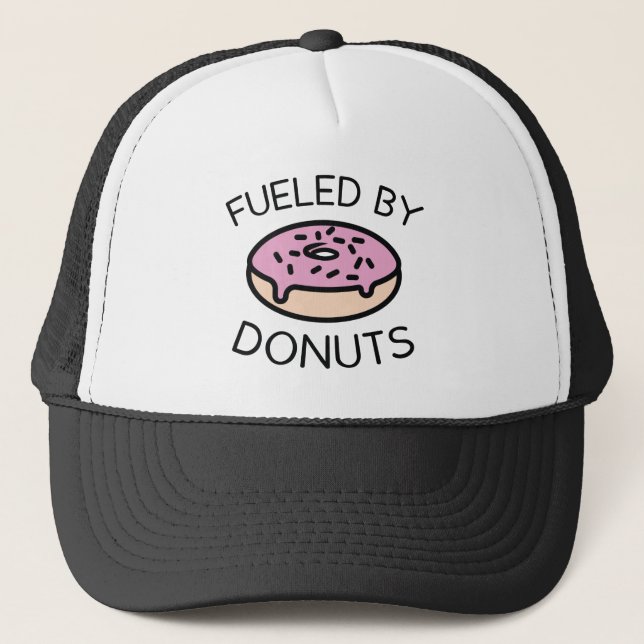 Von Donuts gespeist Truckerkappe (Vorderseite)