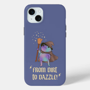 Von Dreck zu Glanz Lustiger Zauberfrosch Hexenhut Case-Mate iPhone Hülle