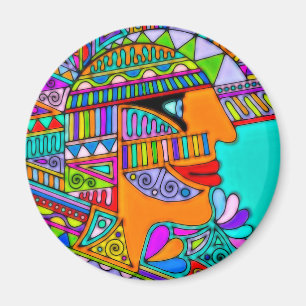 Von EDDArt gezeichnet - Pharao 1 Magnet