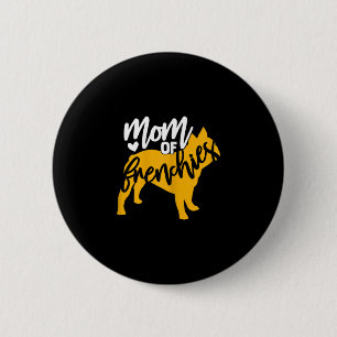 von einem französischen Bulldog 1 Button