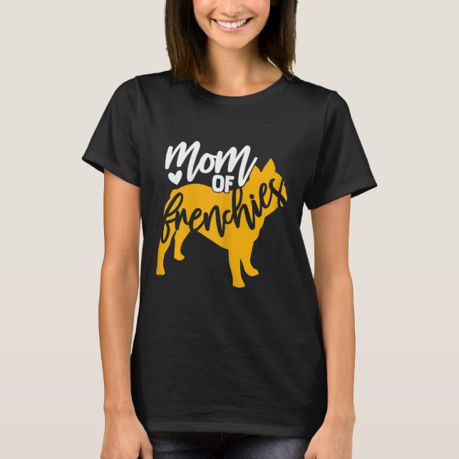 von einem französischen Bulldog 1 T-Shirt (Vorderseite)