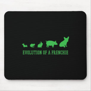 von einem französischen Bulldog Mousepad