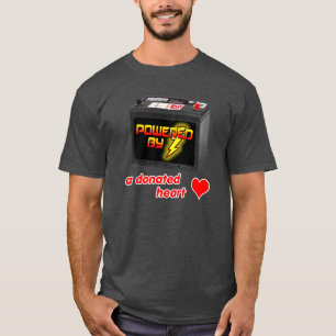 Von einem gespendeten Herzinfarkt beherrscht T-Shirt