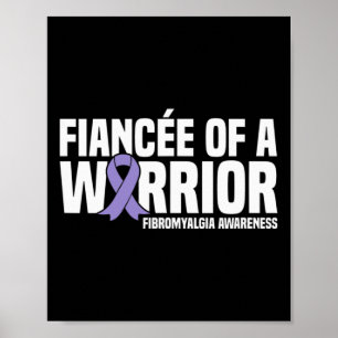 von einem kriegerischen Fibromyalgie-Bewusstsein Poster