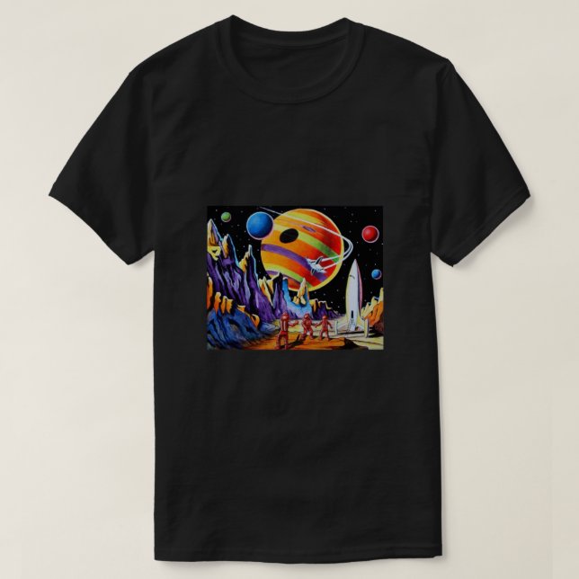 Von einem Okapi-Wesen zum Tod geknickt T-Shirt (Design vorne)