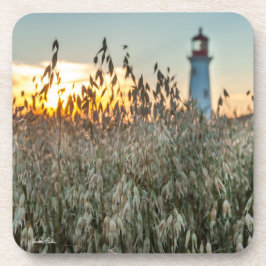 von einem Scheinwerfer in Feldern Getränkeuntersetzer