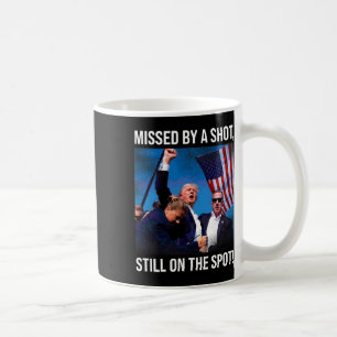 Von einem Schuss Donald Trumps historischer Moment Kaffeetasse