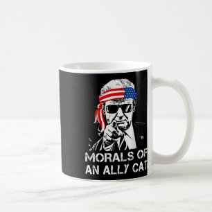 Von einer alleinstehenden Katze Funny Trump 2024 T Kaffeetasse