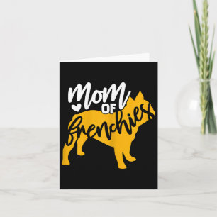 Von einer Französischen Bulldogge 1  Karte