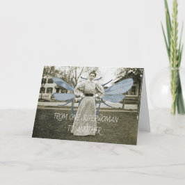 VON EINER SUPERFRAU ZU EINER ANDEREN 1890 FLIEGEND KARTE