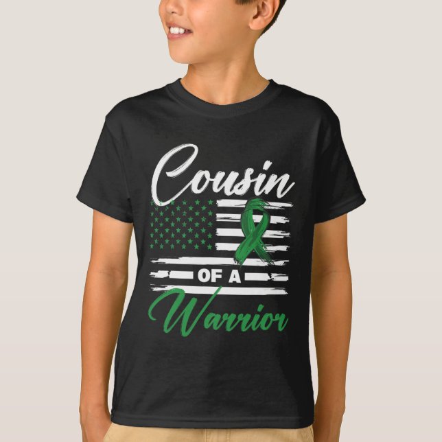 von einer Warrior Flag Gallblase oder einem unbewe T-Shirt (Vorderseite)