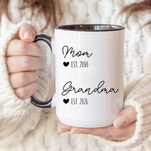 Von Eltern zu Großeltern befördert Schwangerschaft Tasse