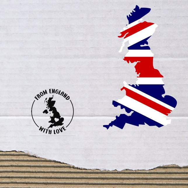 Von England mit Liebe, Gummistempel (Von Creator hochgeladen)
