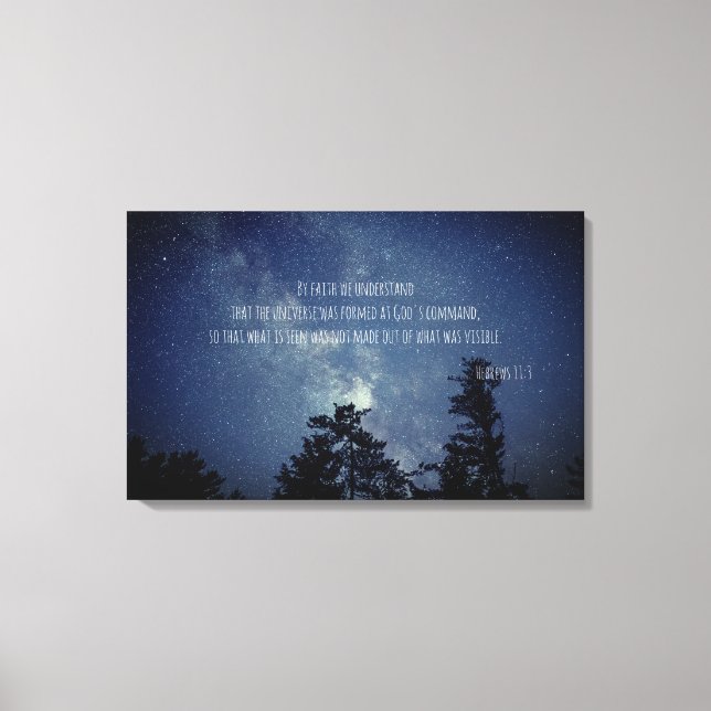 Von Faith Canvas Print Leinwanddruck (Vorderseite)