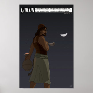 Von Faith Series - Gideon Poster 11" x 17"