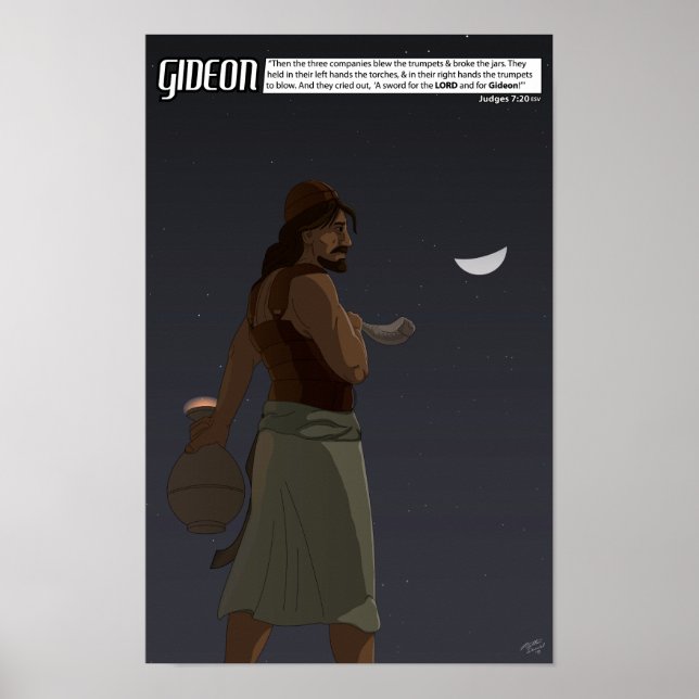 Von Faith Series - Gideon Poster 11" x 17" (Vorne)