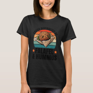 Von Falafe und Hummus Levantine Food Che abgelenkt T-Shirt