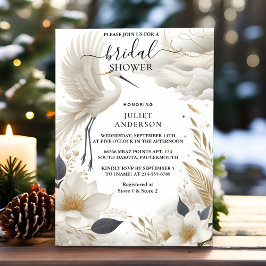 Von Feather Asian Sky Cloud Crane Fun Brautparty Einladung