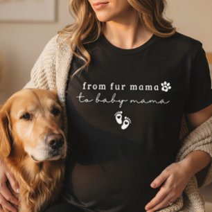 Von Fellmama zu Babymama Sweatshirt GoldenMama Tri-Blend Shirt