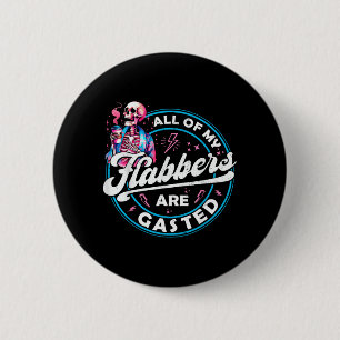 Von Flabbers sind Skelett Halloween lustig Button