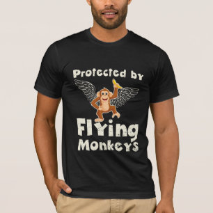 Von fliegenden Affen geschützt T-Shirt