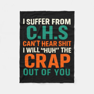 Von Funny Suffer C H S Can' Fleecedecke