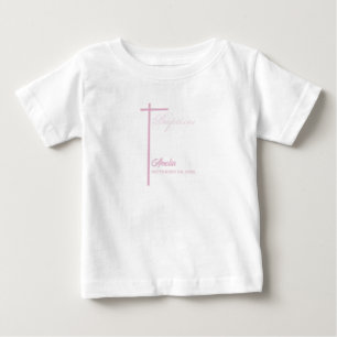 Von Godmutter auf die Taufe des Mädchens Personali Baby T-shirt