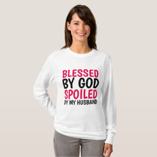 VON GOTT GESCHAFFEN VON MEINEN T - Shirt IM HUSBAN