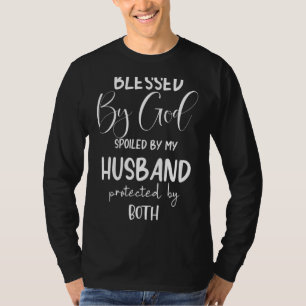 Von Gott gesegnet verwöhnt mein Ehemann T-Shirt