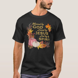 Von Gott gesegnet, von Jesus geliebt, Herbsternte T-Shirt