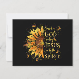 Von Gott gesegnet - von Jesus geliebt, Sonnenblume