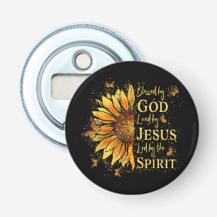 Von Gott gesegnet - von Jesus geliebt, Sonnenblume Flaschenöffner