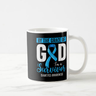 Von Grace God Im a Survivor Diabetes Survivor _ Kaffeetasse