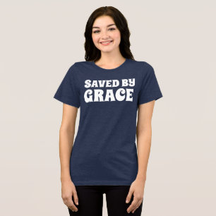 VON GRACE-T - Shirt gerettet, Christliche T-Shirts