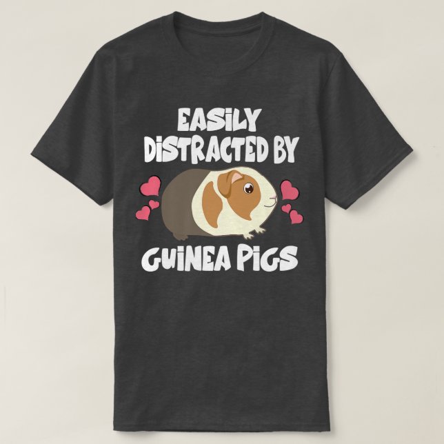 Von Guinea leicht abgelenkt T-Shirt (Design vorne)
