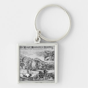 Von Heidelberg nehmen und die Zerstörung vorbei Schlüsselanhänger