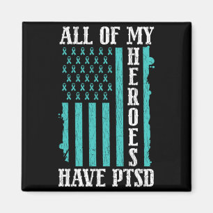Von Helden Haben Ptsd Psychische Gesundheitsaufklä Magnet