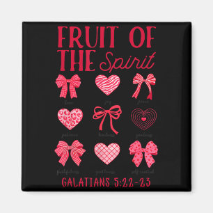 Von Hemd Frucht Geist Christliches Herz Schleife Magnet