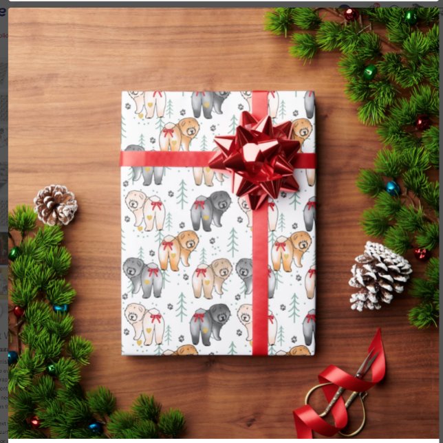 VON HERZEN 5 Chow-Farben Geschenkpapier (Von Creator hochgeladen)
